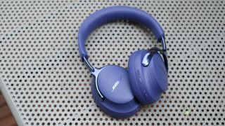 Photograph of Bose QuietComfort Ultra Headphones in Midnight Violet (purple)
