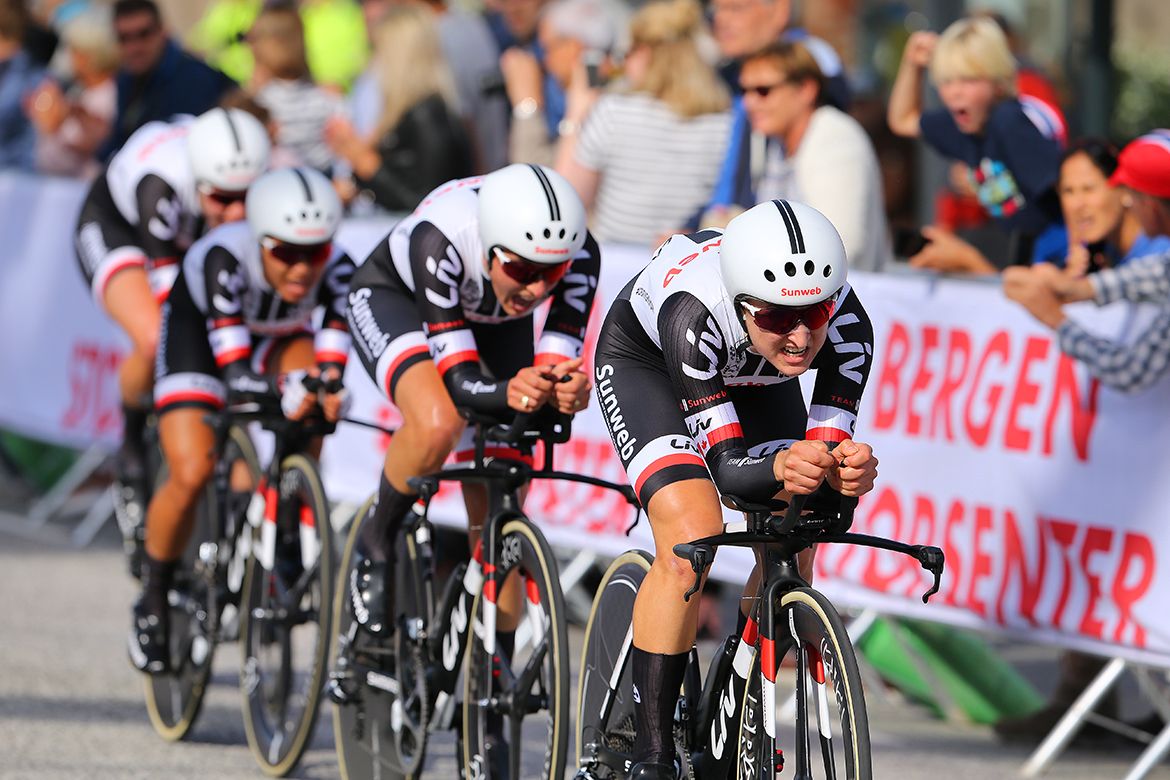 Team Sunweb in full flow