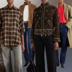 Collage of Net-A-Porter Fall Outfits