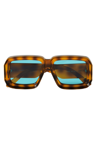 + Paula's Ibiza Square-Frame Tortoiseshell Acetate Sunglasses