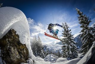 Off-piste skiing in La Clusaz. Picture: David Machet