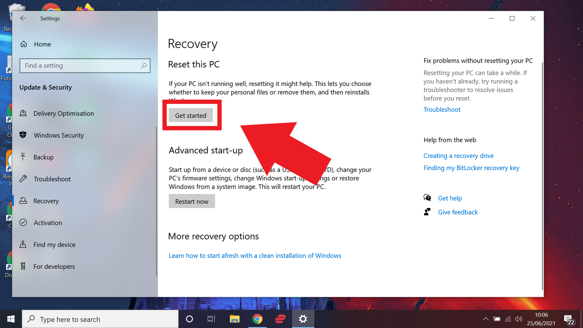 How to factory reset on Windows 10 | Tom's Guide