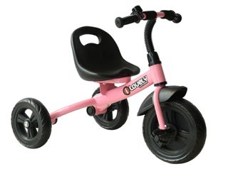 HOMCOM Baby Kids Children Toddler Tricycle Ride on 3 Wheels Bike (Pink)