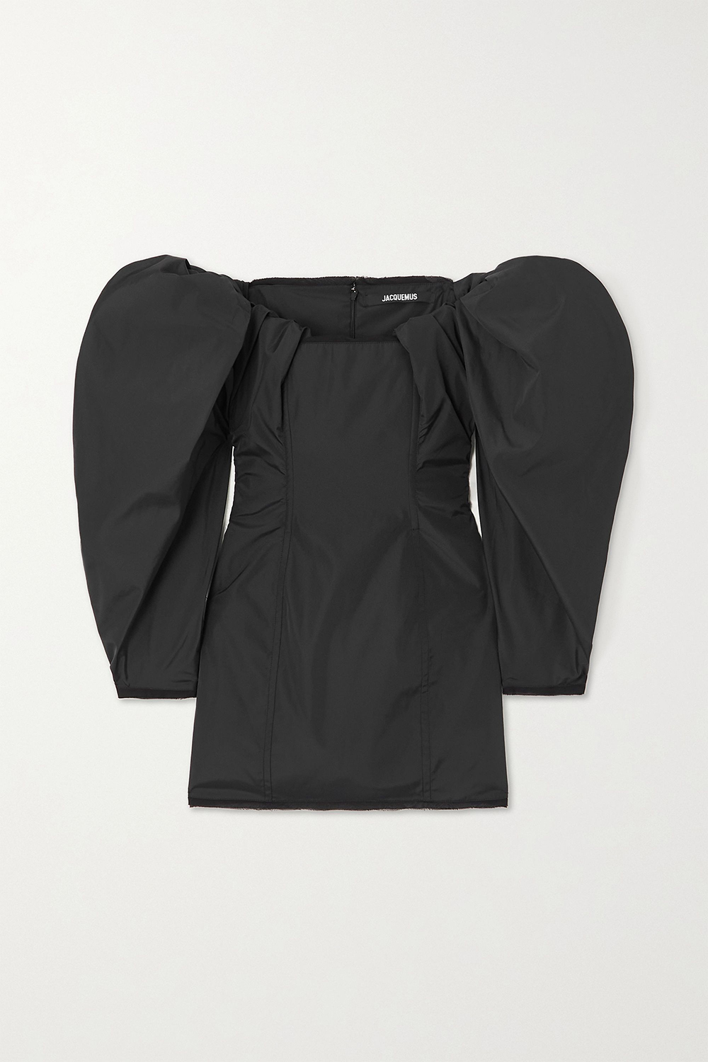 Jacquemus off-the-shoulder taffeta mini dress