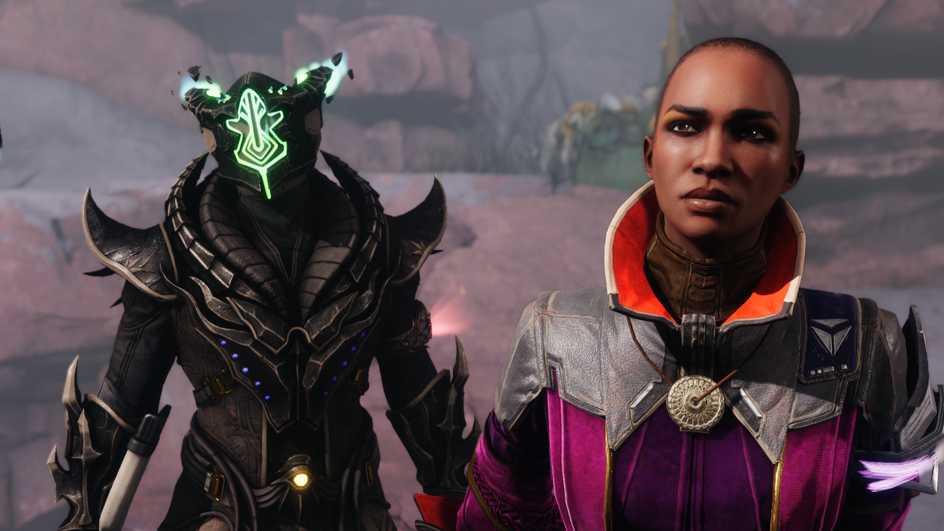 Destiny 2 Edge of Fate cutscene with Ikora and player