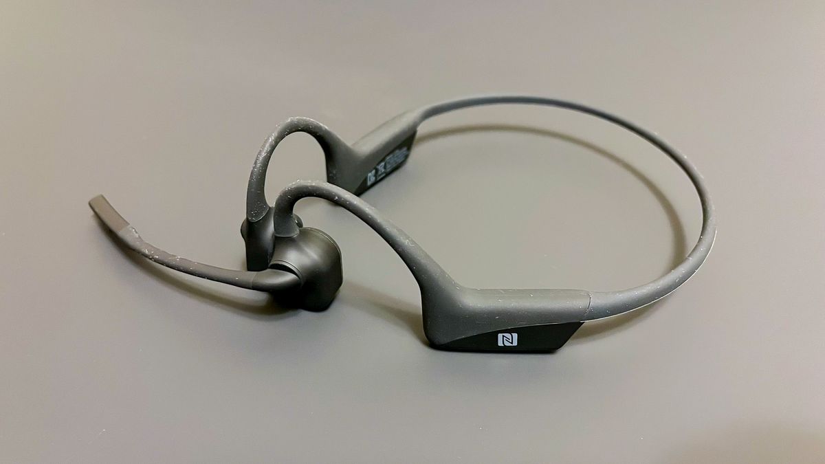 【国産定番】Shokz | 新品 AfterShokz OpenComm 骨伝導ヘッドセット イヤホン