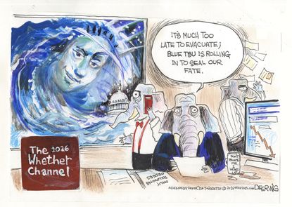 Political cartoon