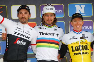 100th Tour of Flanders podium: Cancellara, Sagan and Vanmarcke