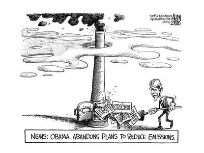 Obama's climate burn