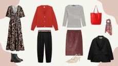 A round up of the items suited to an over 50s capsule wardrobe