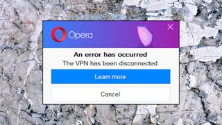 Opera VPN Pro Kill Switch Lacking
