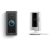 Ring  Indoor Cam and Ring Video Doorbell Wired