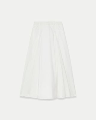 Paneled Full Skirt