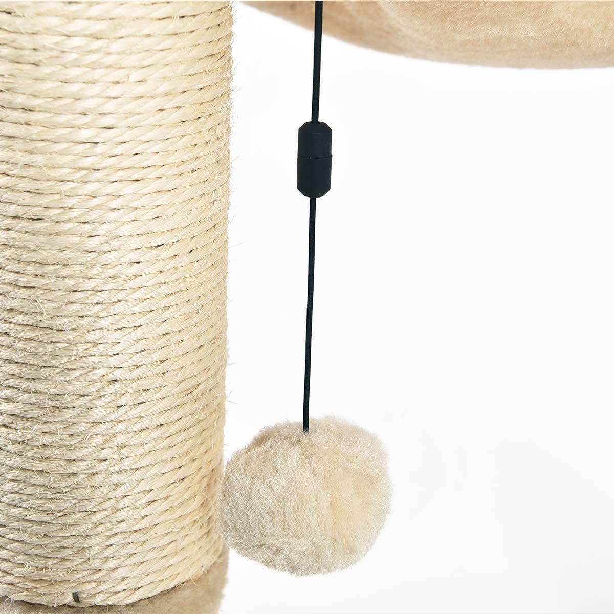 Amazon Basics Cat Condo Tree Tower With Hammock Bed and Scratching Post Review PetsRadar