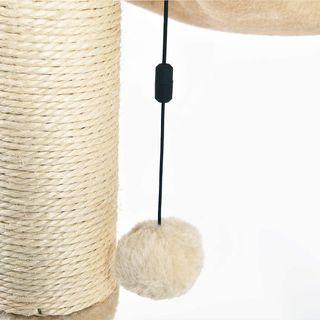 Amazon Basics Cat Condo Tree Tower With Hammock Bed and Scratching Post