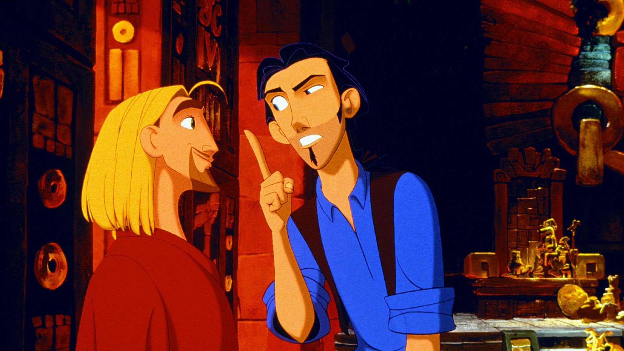 Miguel and Tulio in The Road to El Dorado