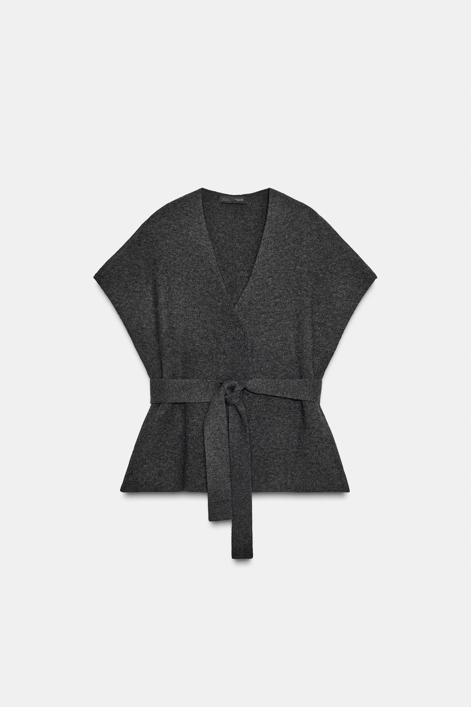 Belted Knit Vest