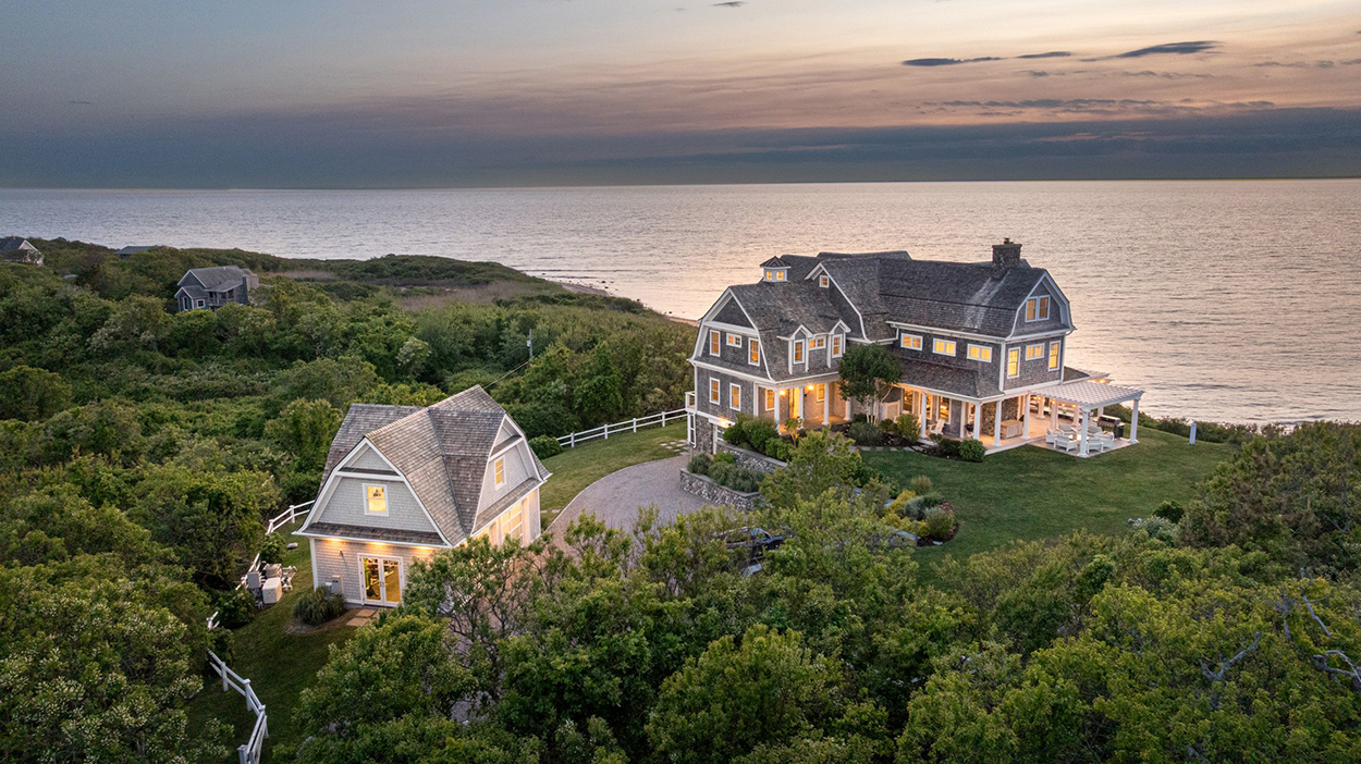 Block Island home exterior