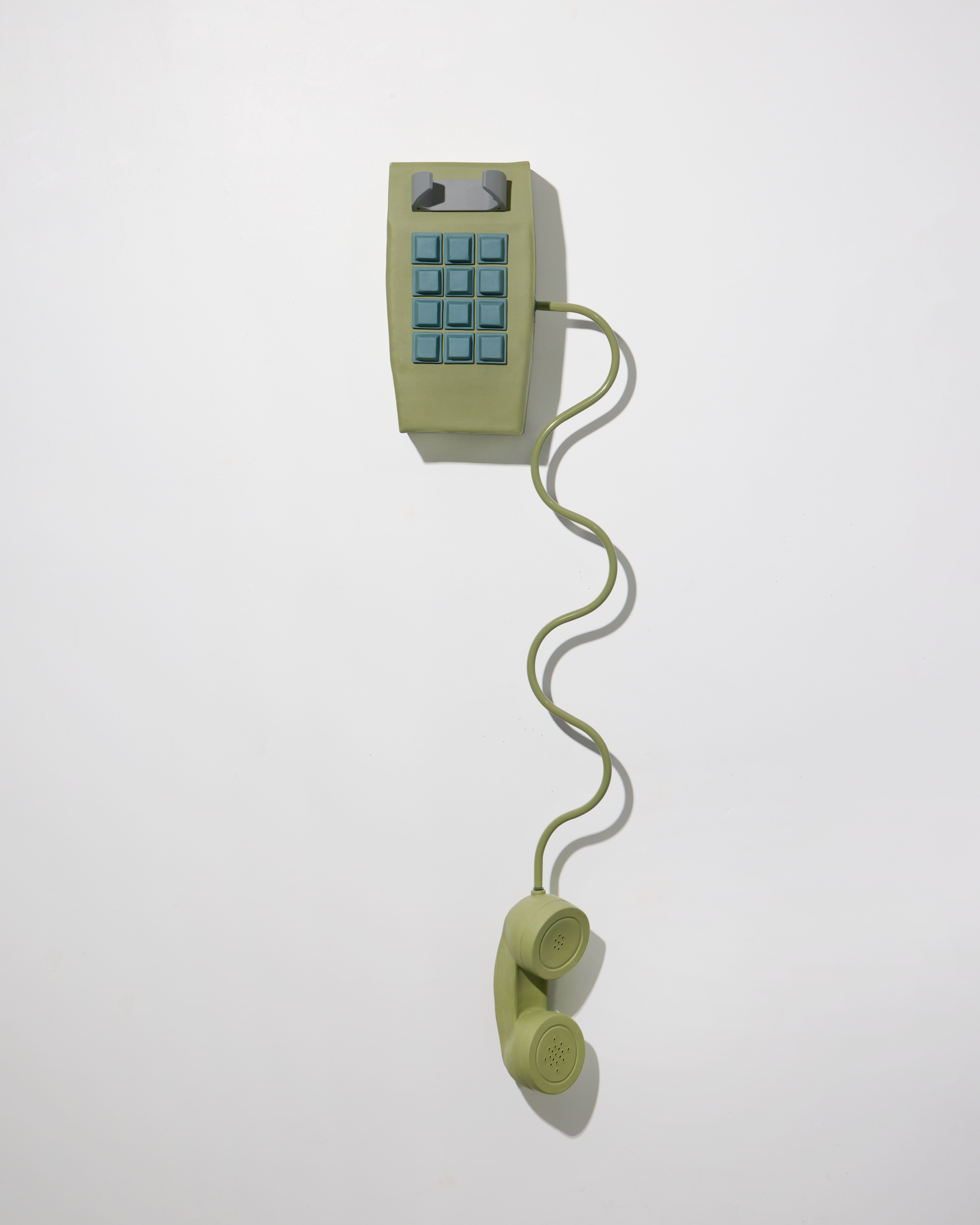 wall phone off hook