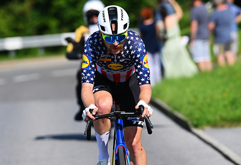 Quinn Simmons goes solo on stage 3 at the Tour de Suisse 2025