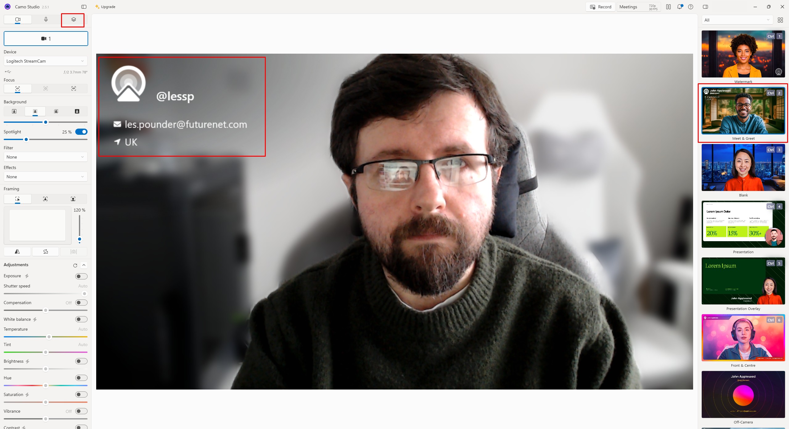 Android Smartphone as a Webcam
