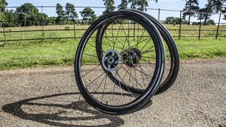 Scribe Elan Wide+ 32-D Carbon Spoke wheelset