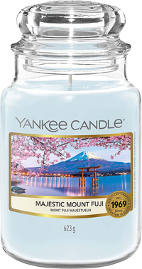5. Yankee Candle Scented Candle | Majestic Mount Fuji Large Jar Candle | Sakura Blossom Festival Collection | Burn Time: Up to 150 Hours - (was £27.99) £16.99