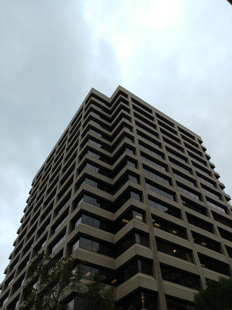 This untouched photo was shot in the middle of a rainy day. Notice the distortion in the sky.
