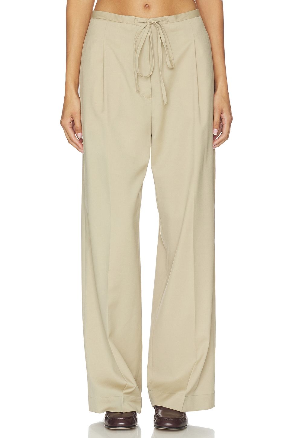Relaxed Drawstring Trousers