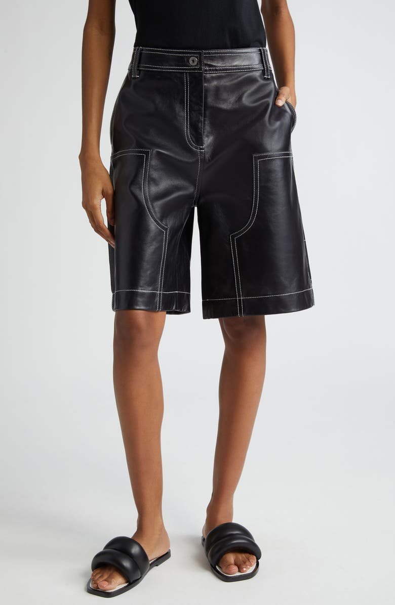 Rue Leather Shorts