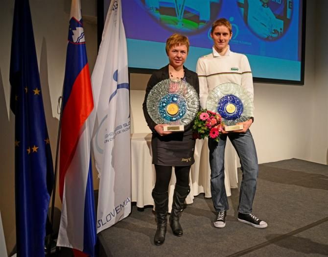 Tanja Žakelj and Matej Mohorič