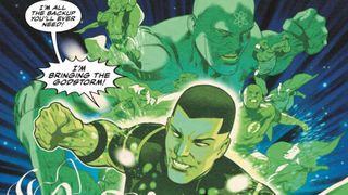 Green Lantern in Justice League #75