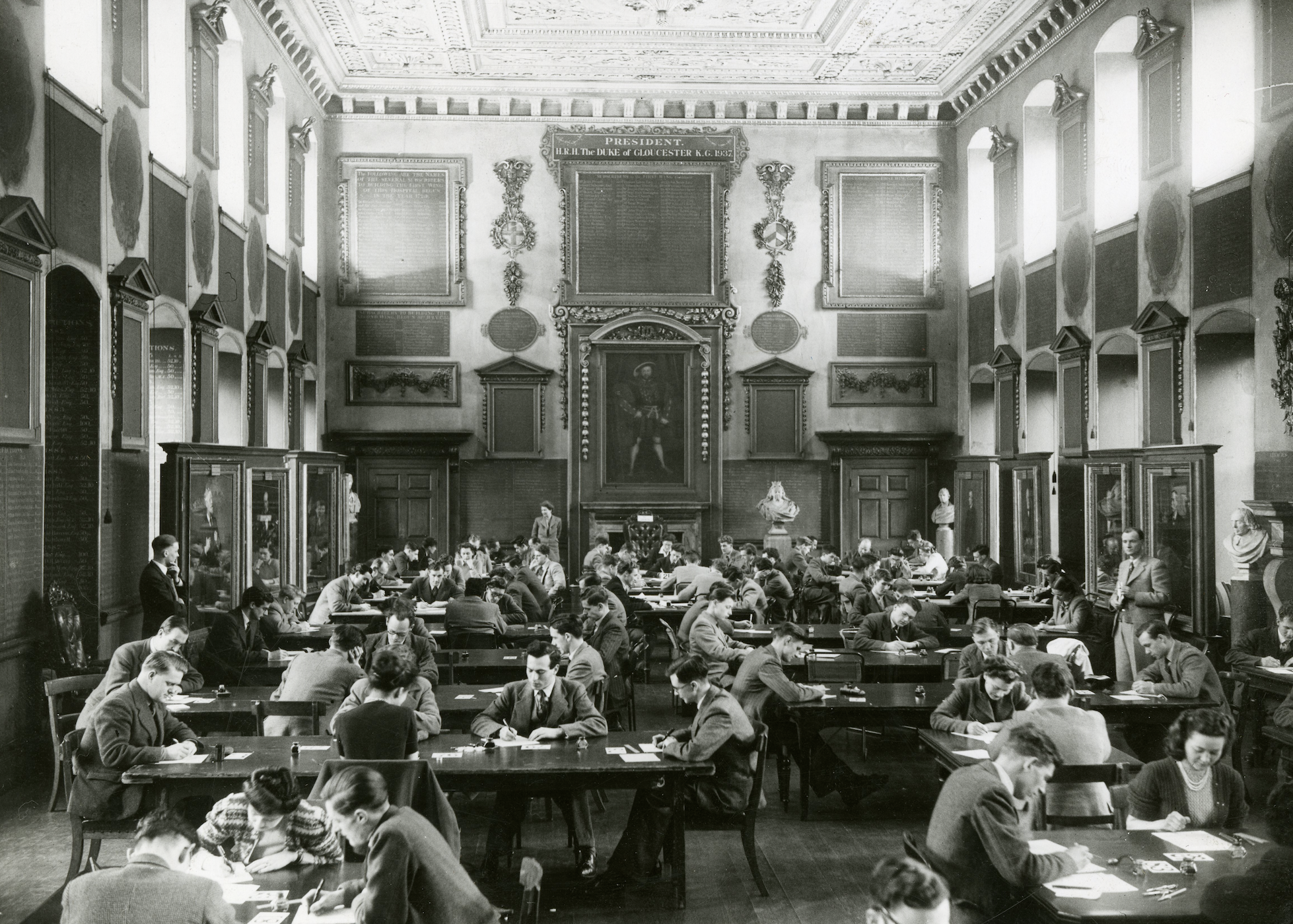 St Barts Hospital before the restoration