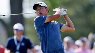 Collin Morikawa takes a shot at the PGA Championship