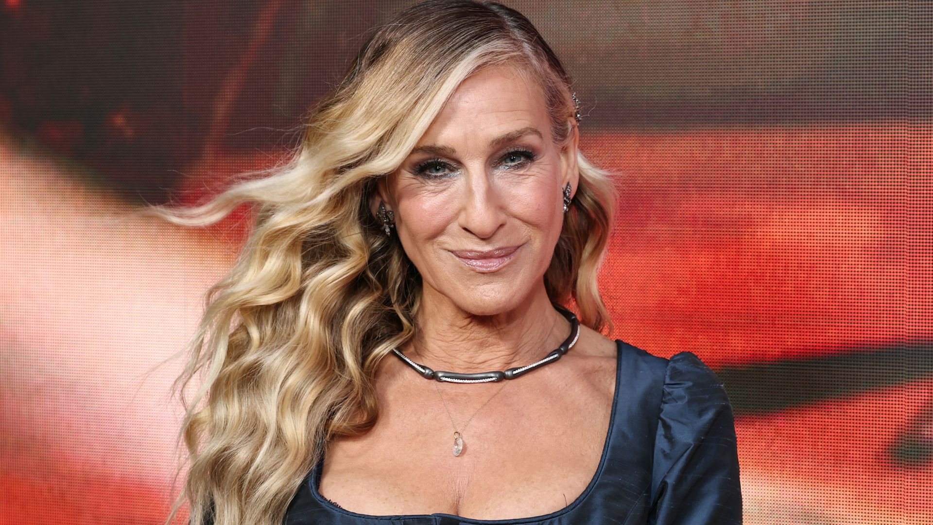 Sarah Jessica Parker wearing Merit Beauty