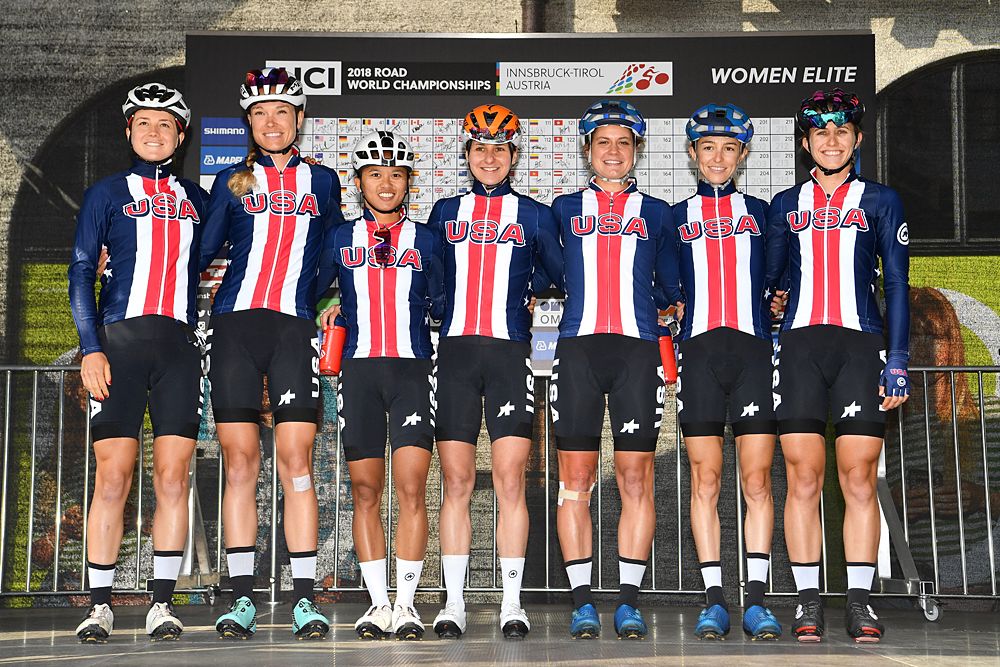 Team USA at the 2018 UCI Road World Championships