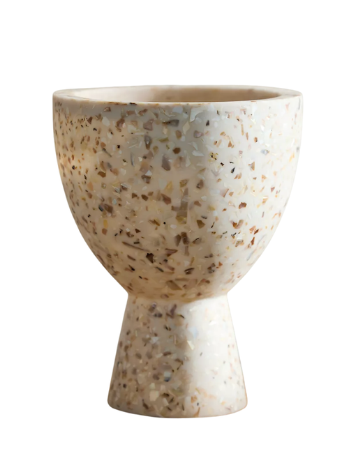 Fiber Terrazzo Urn