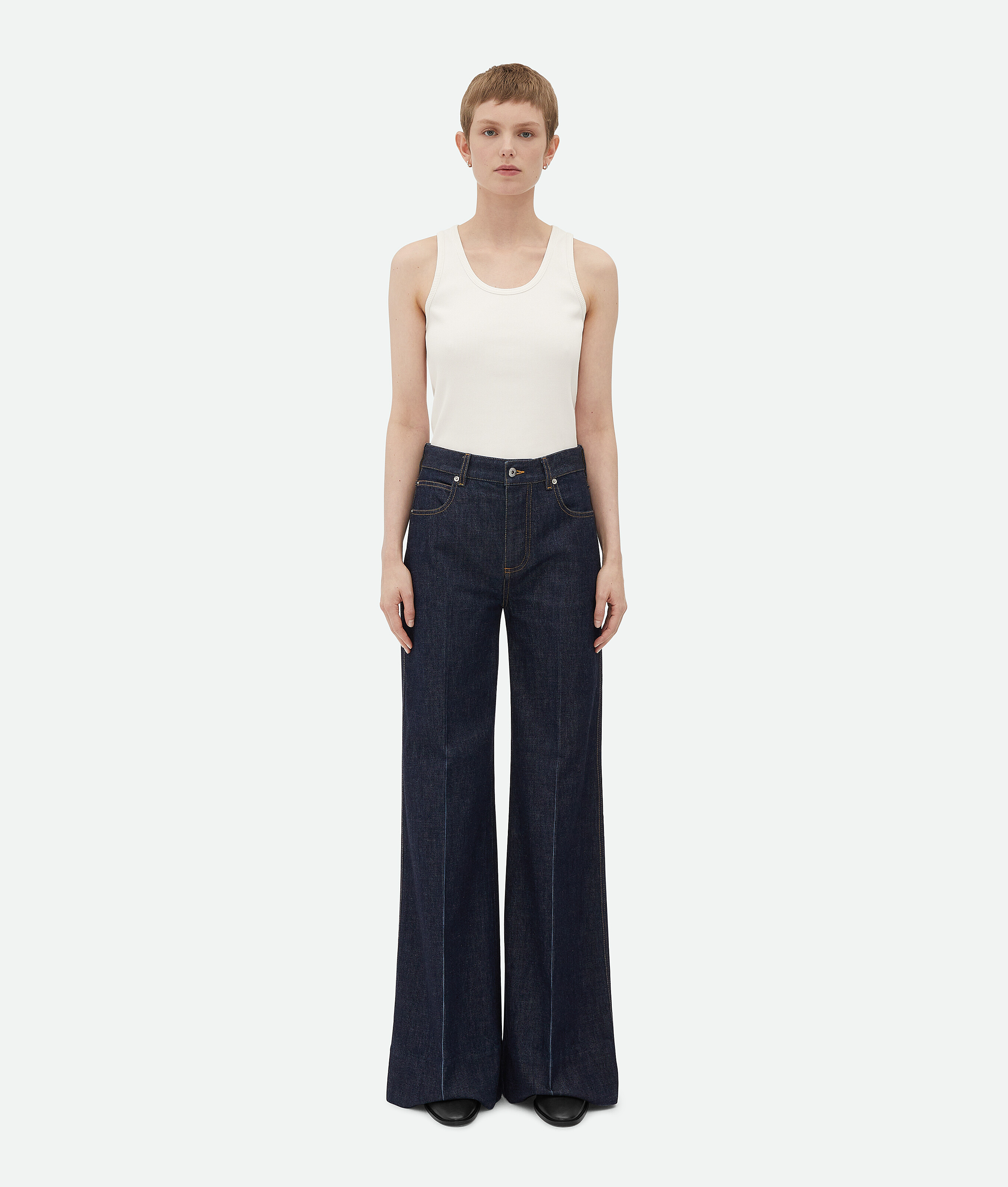 Women&#039;s Indigo Palazzo Jeans in Indigo