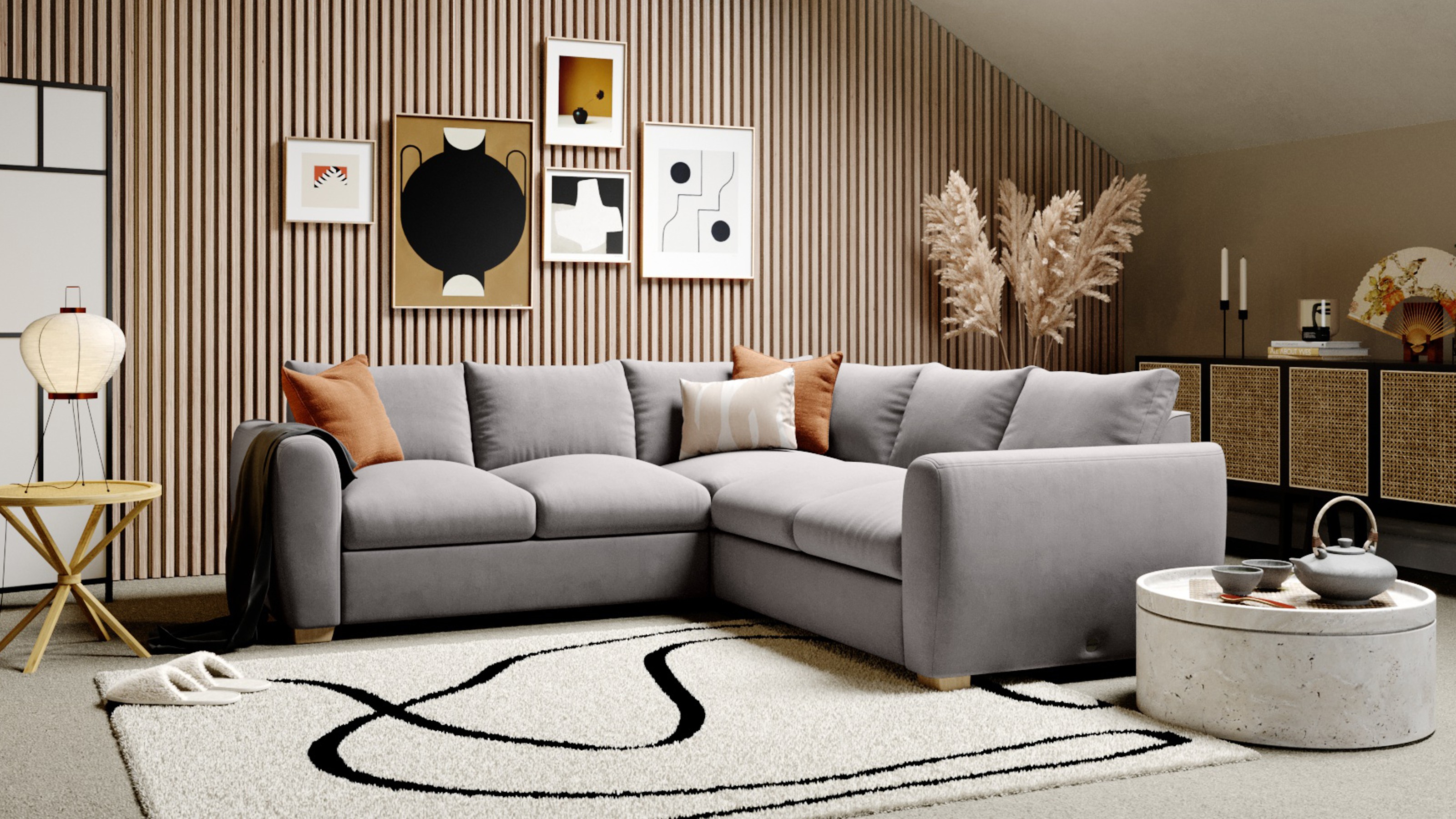 Fabric Corner Sofas In A Range Of Styles
