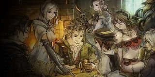 The cast of Octopath Traveler.