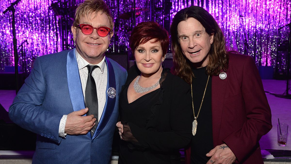 Elton, Sharon and Ozzy