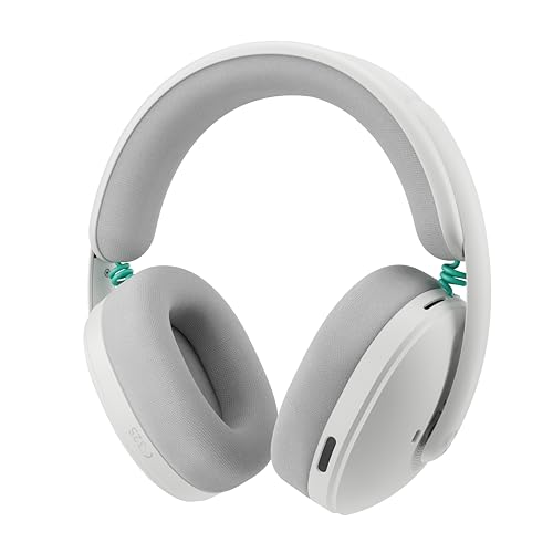 Logitech G325 Lightspeed Wireless Bluetooth Gaming Headset, All-Day Comfort, Built-In Mic With Noise Reduction, 24-Bit Audio, 24+ Hr Battery Life, for Pc, Playstation, Switch, Mobile – White