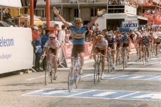 In the 1999 Tour de France Mario Cipollini won the stage to Le Havre