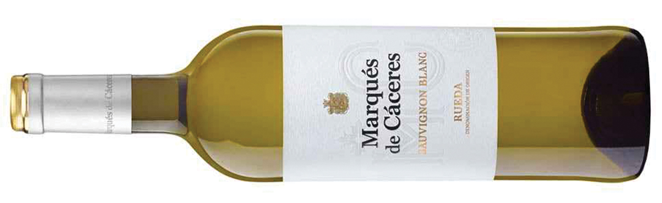 Bottle of white wine