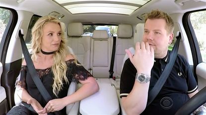 Britney Spears does Carpool Karaoke with James Corden