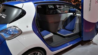 Autonomous Renault Zoe interior