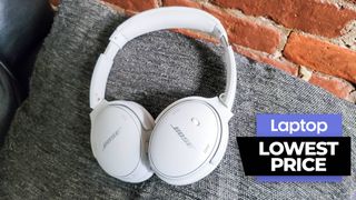 Bose QuietComfort 45 headphones in silver