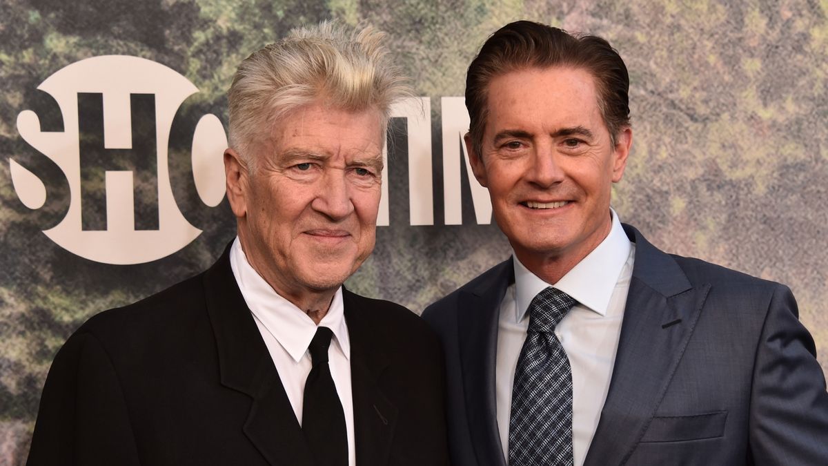 David Lynch and Kyle MacLachlan