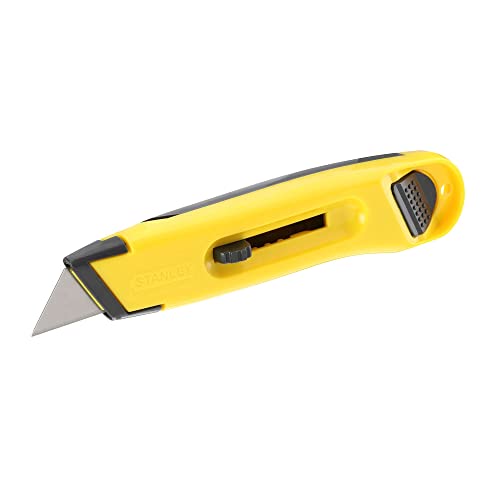 Stanley Retractable Blade Utility Knife 150mm 0-10-088, Yeollow : Amazon.co.uk: Diy & Tools