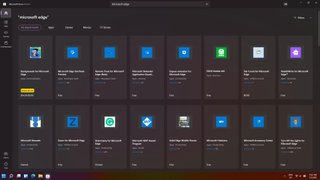 Microsoft Store showing Edge extensions